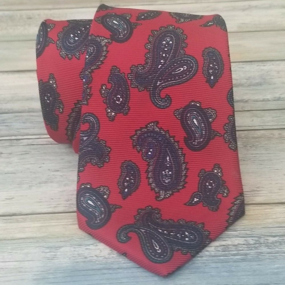 Vintage Johnny Carson Mens Necktie C21